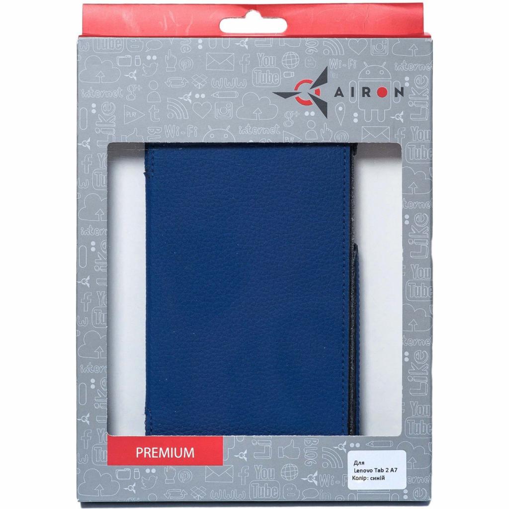 Чохол до планшета AirOn для Lenovo Tab 2 A7 blue (4822352777177) зображення 5