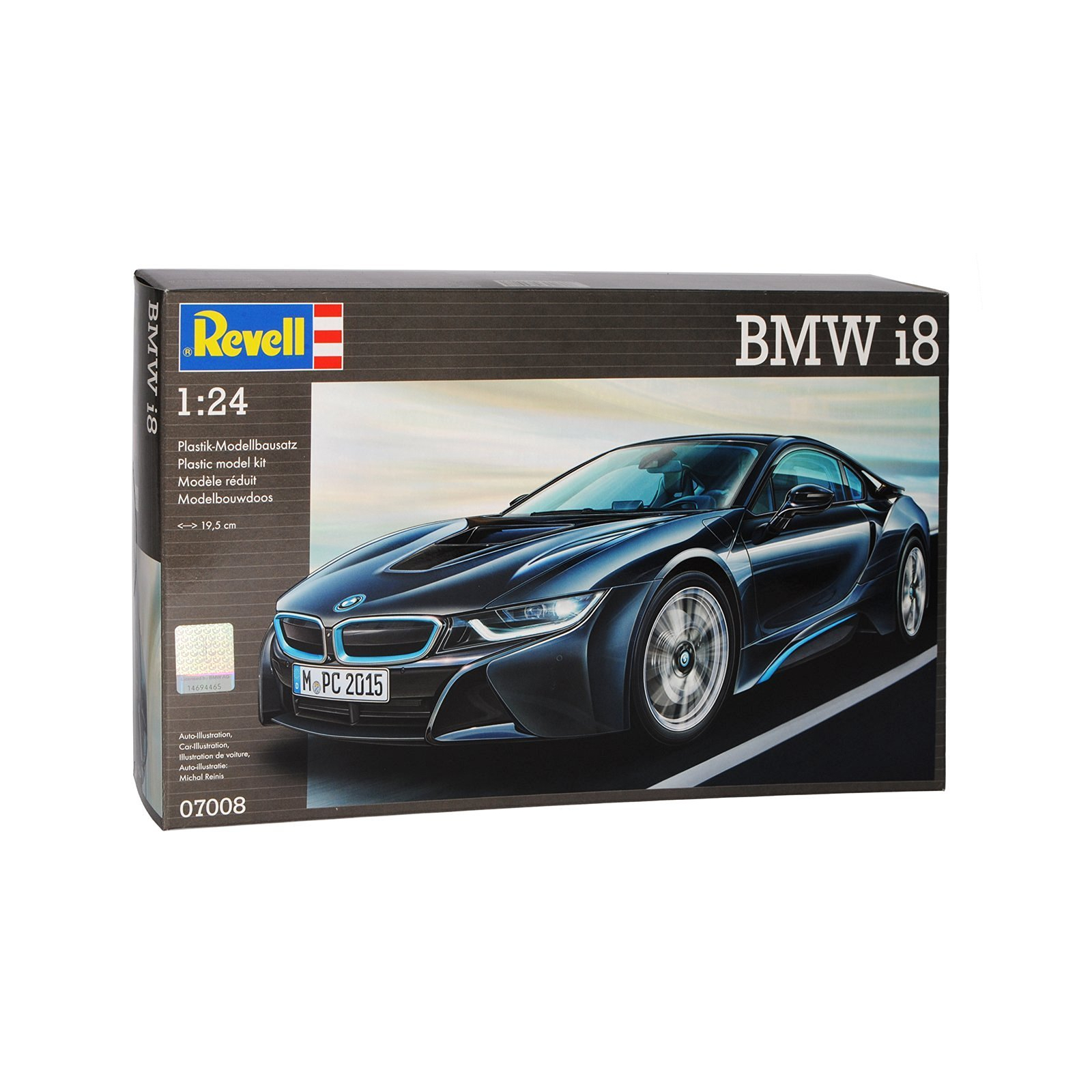 Сборная модель Revell Автомобиль BMW i8 1:24 (7008)