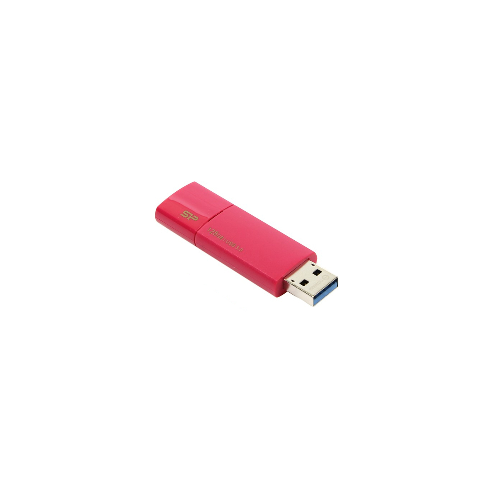 USB флеш накопитель Silicon Power 128GB Blaze B05 Pink USB 3.0 (SP128GBUF3B05V1H) изображение 5