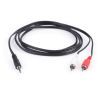 Кабель мультимедійний Jack 3.5mm male to 2xRCA 1.5m Vinga (3.5STM2RCAM01-1.5) зображення 2
