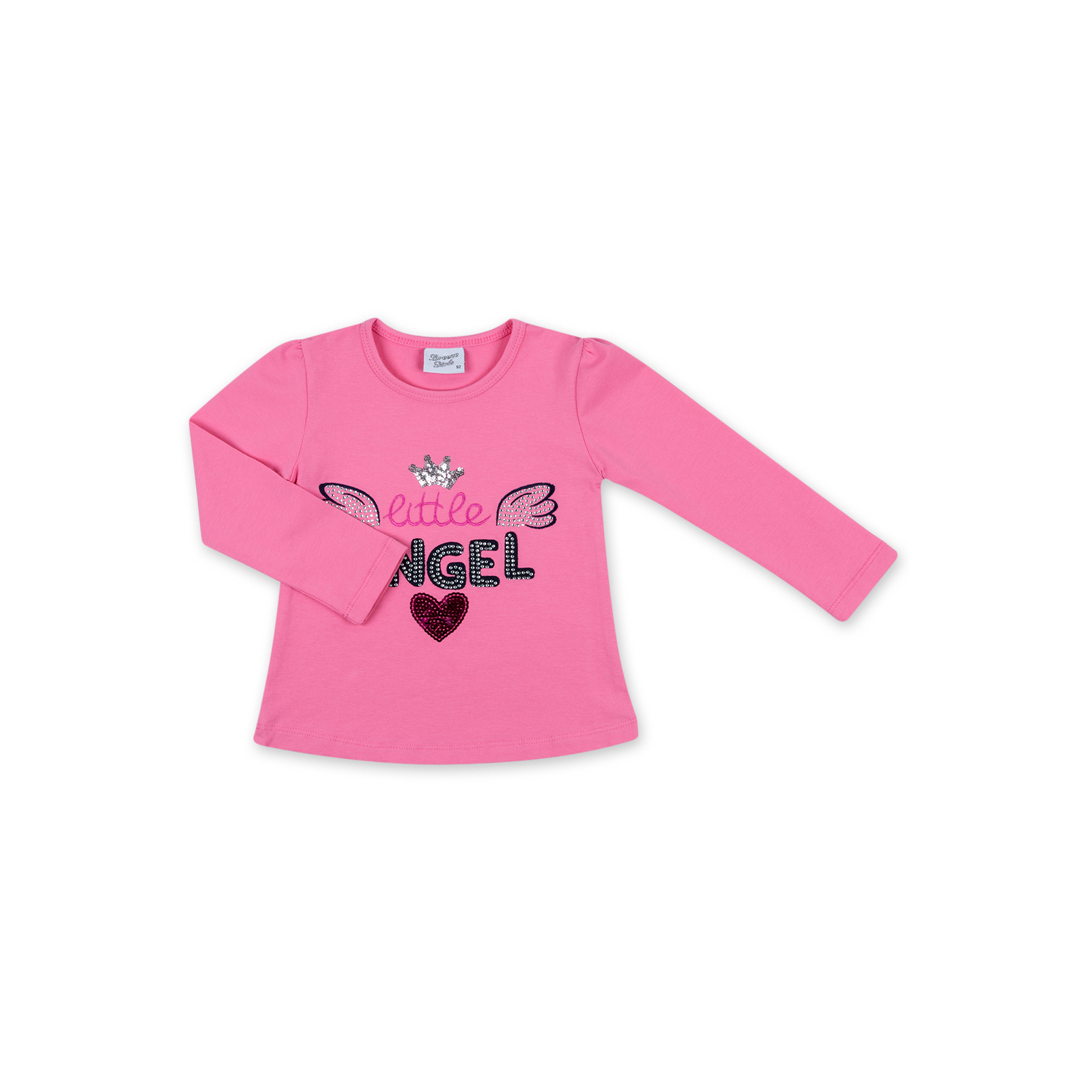 Набір дитячого одягу Breeze кофта з брюками "Little Angel" (8261-92G-blue-pink) зображення 2