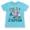 Набор детской одежды E&H с корабликами "I'm the captain" (8306-116B-blue) изображение 2