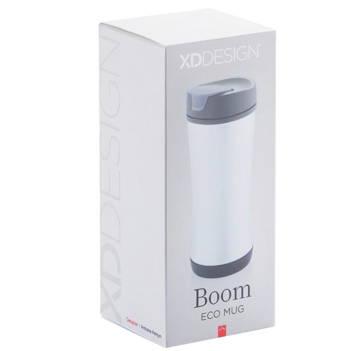 Термокружка XD Modo ECO BOOM 225 мл черная крышка (P432.341) зображення 3