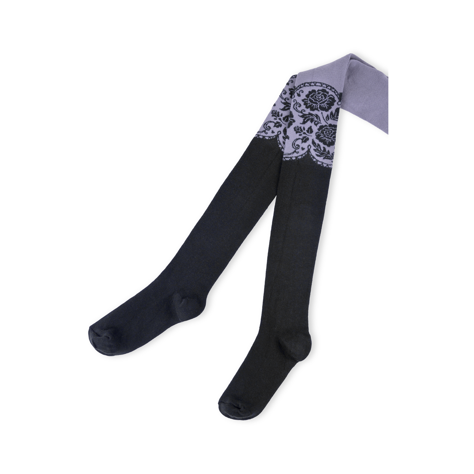 Колготки UCS Socks с орнаментом (M0C0301-0852-11G-black)