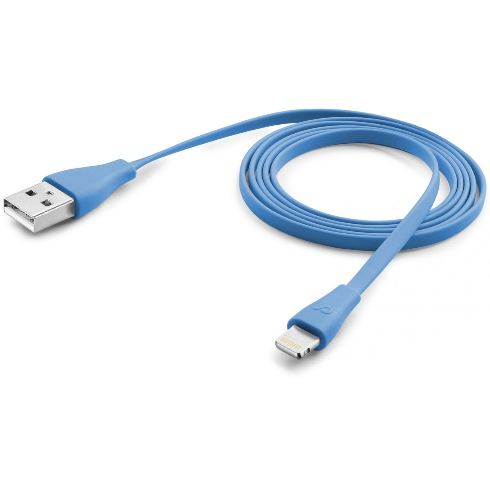 Дата кабель USB 2.0 AM to Micro 5P 1.0m blue Cellularline (USBDATACMICROUSBB)