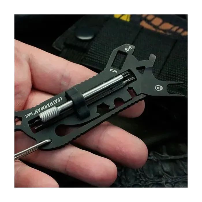 Мультитул Leatherman RAIL-BLACK, чехол MOLLE (831805) изображение 10
