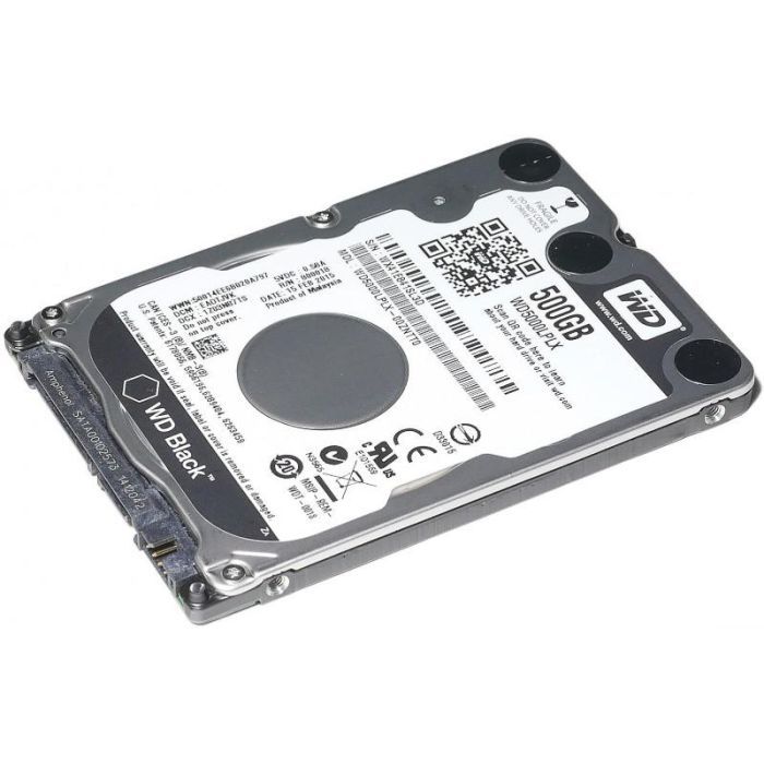 Жорсткий диск для ноутбука 2.5" 500GB WD (# WD5000LPLX-FR#) зображення 2