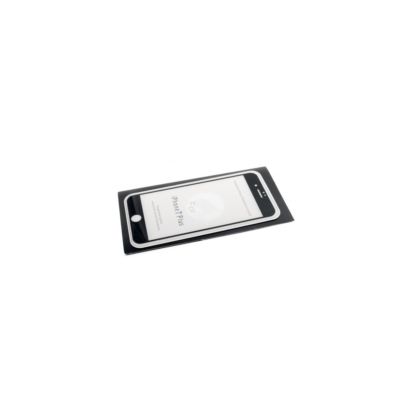 Стекло защитное iSG для Apple iPhone 7 Plus/8 Plus 3D Full Cover Black (SPG4406) изображение 3
