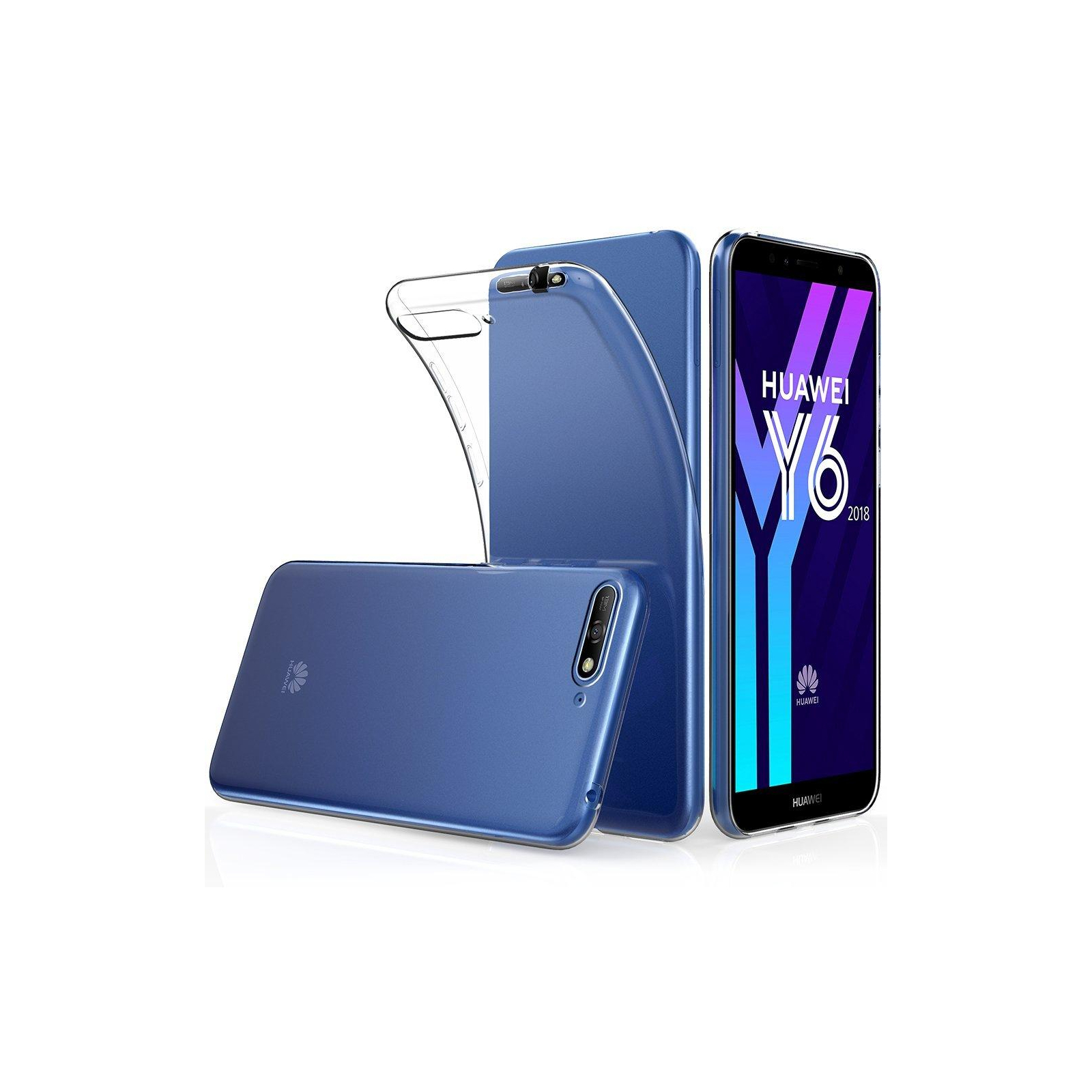 Чехол для мобильного телефона Laudtec для Huawei Y6 2018 Clear tpu (Transperent) (LC-Y6P2018)