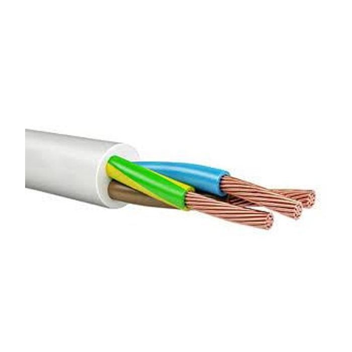 Кабель силовий ЗЗКМ 3х2.5 кв.мм гибкий, 100м (ПВС 3x2,5 ECG)