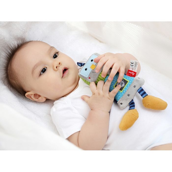 М'яка іграшка Sigikid Робот 16 см (41675SK) зображення 4