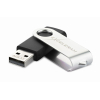 USB флеш накопичувач eXceleram 64GB P1 Series Silver/Black USB 2.0 (EXP1U2SIB64) зображення 2