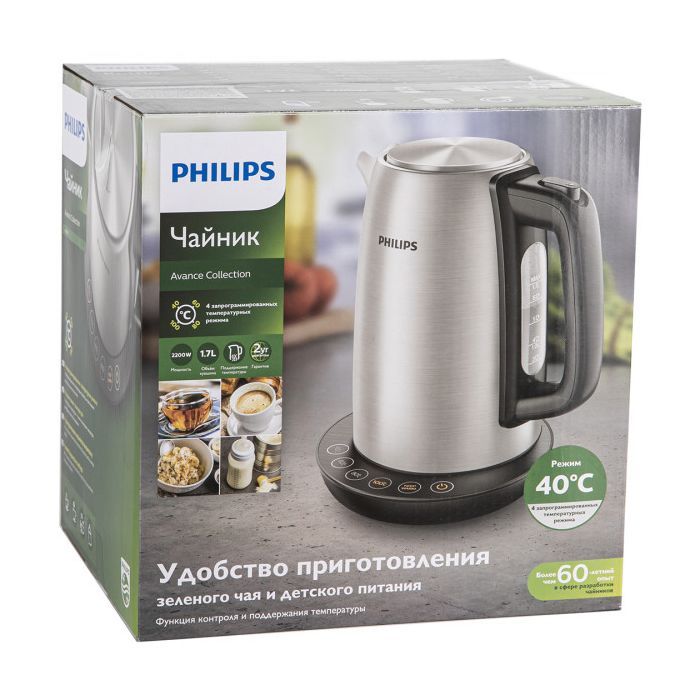 Електрочайник Philips HD9359/90 зображення 11