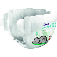 Подгузники Libero Comfort 5 (10-14 кг) 80 шт (7322540490770) изображение 3
