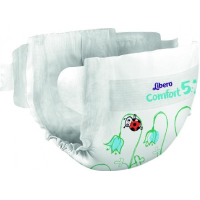 Подгузники Libero Comfort 5 (10-14 кг) 80 шт (7322540490770) изображение 4