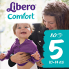 Подгузники Libero Comfort 5 (10-14 кг) 80 шт (7322540490770)