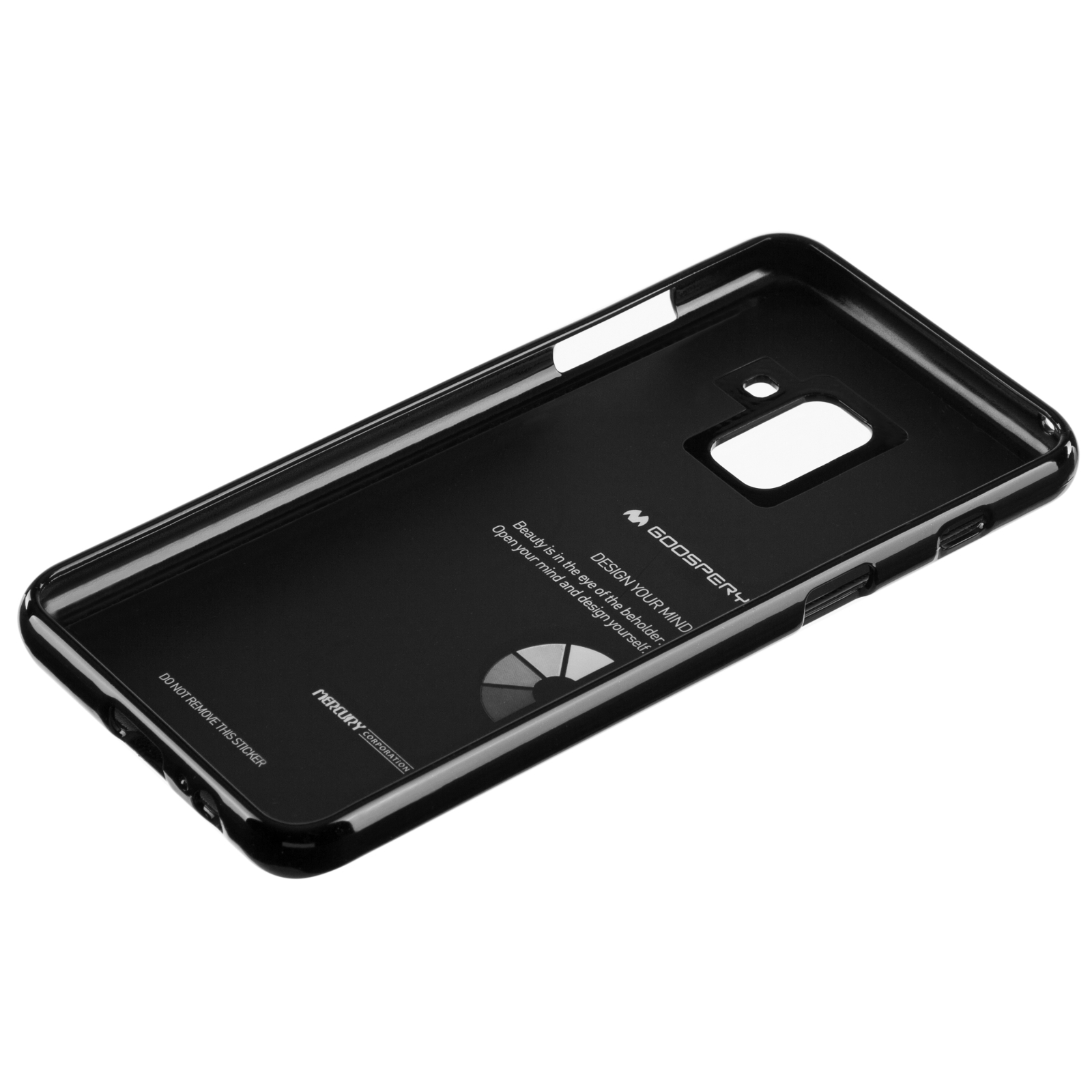 Чохол до мобільного телефона Goospery Jelly Case Samsung Galaxy A8 A530 Black (8809550384101) зображення 2