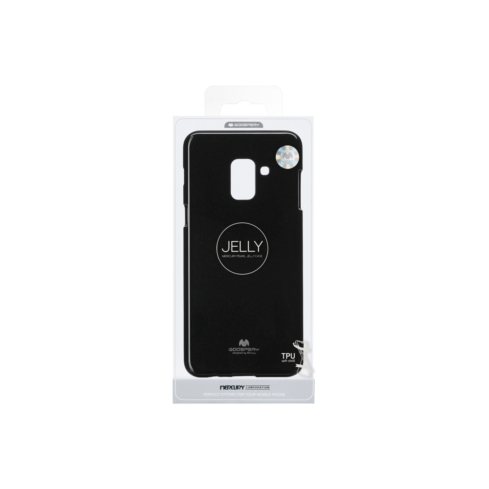 Чохол до мобільного телефона Goospery Jelly Case Samsung Galaxy A8 A530 Black (8809550384101) зображення 3