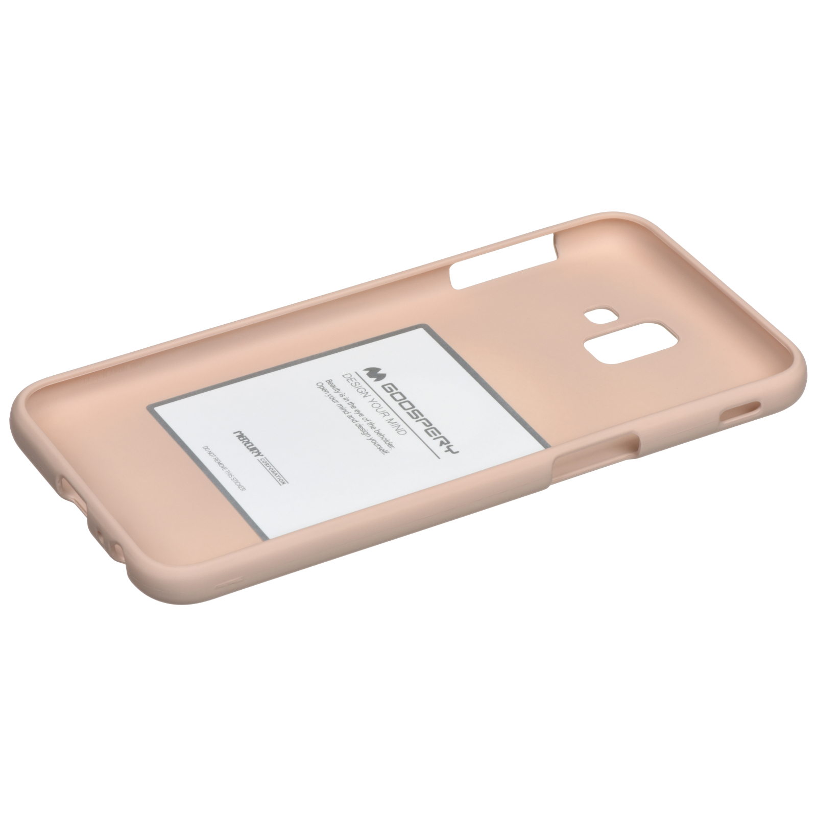 Чехол для мобильного телефона Goospery Samsung Galaxy J6 Plus (J610F) SF Jelly Pink Sand (8809621301143) изображение 2