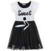 Платье Breeze с топом "SWEET" (12727-134G-black)