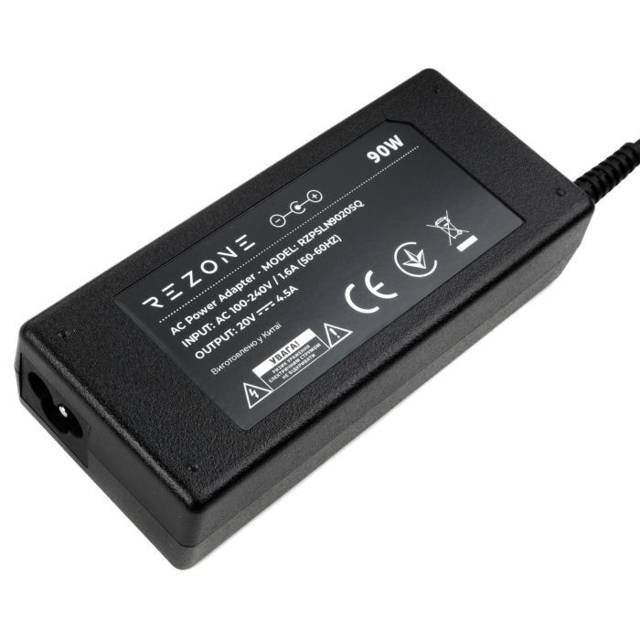 Блок питания к ноутбуку Rezone Lenovo 90W 20V 4.5A square (RZPSLN9020SQ) изображение 3