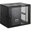 Шкаф настенный Kingda 9U 19" 600x450 RAL9004 (KD-007-6409)