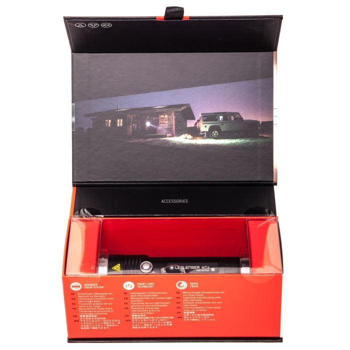 Фонарь LedLenser MT6 "Outdoor", 600/200/10 (500845) изображение 5