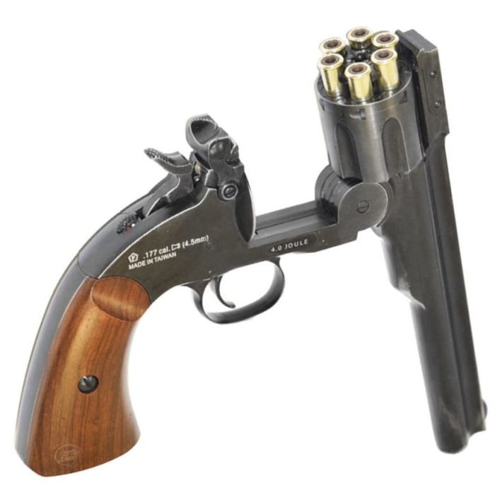 Пневматический пистолет ASG Schofield 6" Pellet (18911) изображение 2