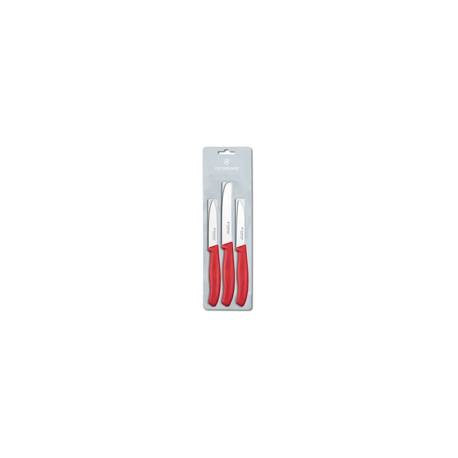 Набір ножів Victorinox SwissClassic из 3 предметов Красный (6.7111.3)