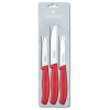 Набір ножів Victorinox SwissClassic из 3 предметов Красный (6.7111.3)