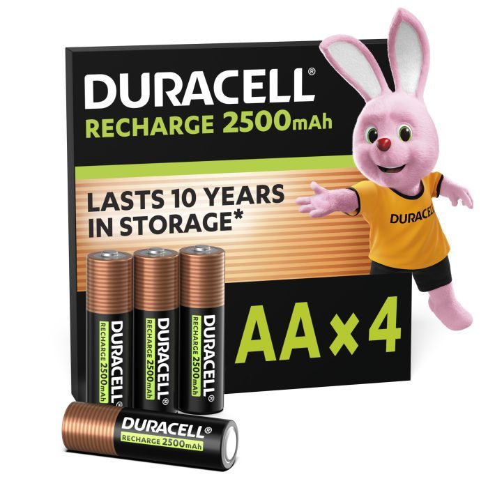 Аккумулятор Duracell AA HR6 2500mAh * 4 (5000394057203 / 5007308)