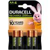 Аккумулятор Duracell AA HR6 2500mAh * 4 (5000394057203 / 5007308) изображение 3