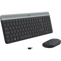 Комплект Logitech MK470 Wireless Slim Graphite (920-009206) изображение 2