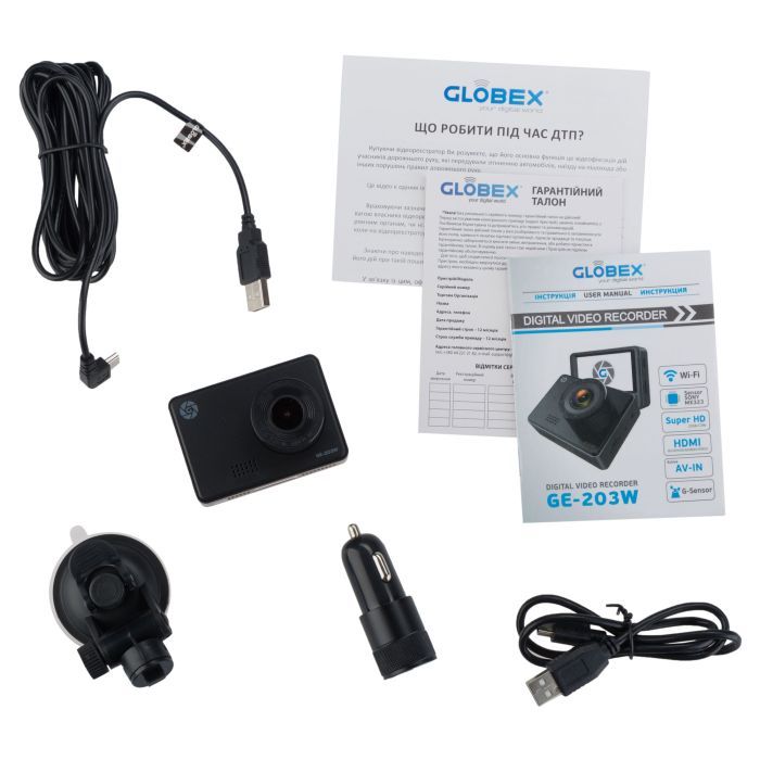 Видеорегистратор Globex GE-203w изображение 8