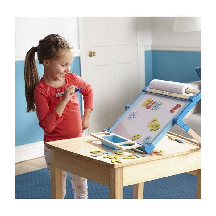 Набір для творчості Melissa&Doug Настільний мольберт з магнітною дошкою (MD12790) зображення 4