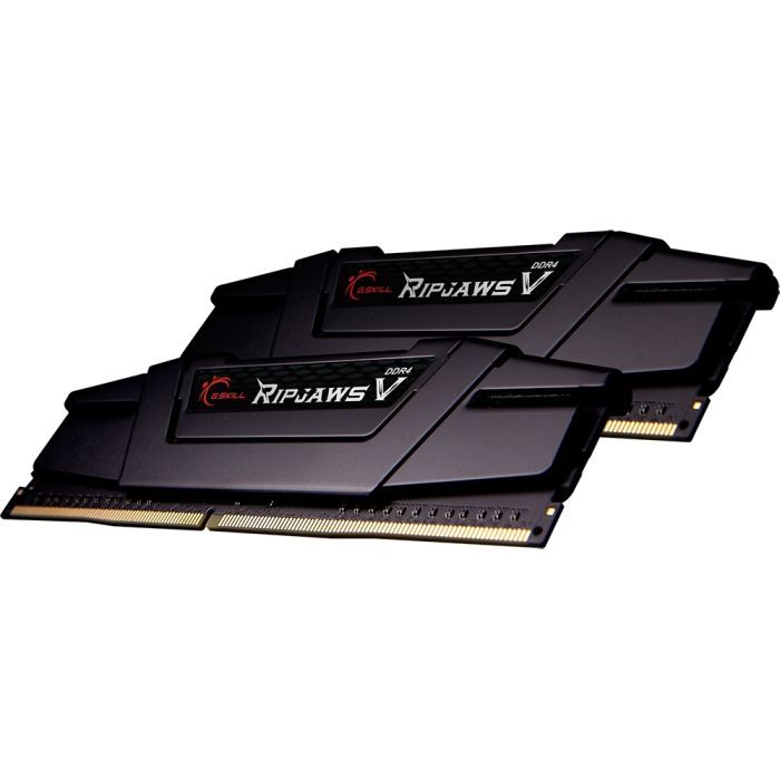Модуль памяти для компьютера DDR4 16GB (2x8GB) 3600 MHz Ripjaws V G.Skill (F4-3600C18D-16GVK) изображение 2