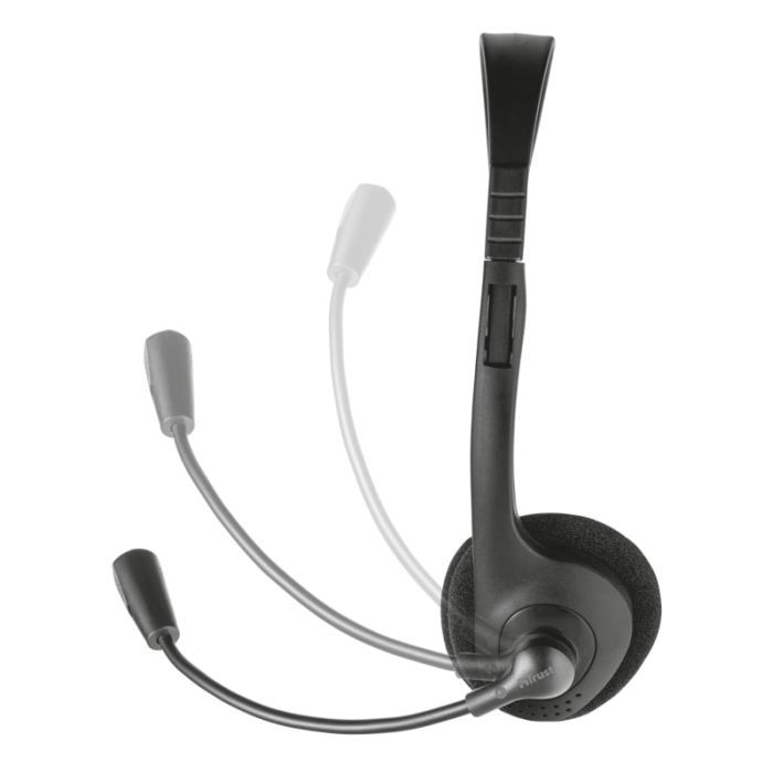 Наушники Trust Primo Chat 3.5mm BLACK (21665) изображение 2