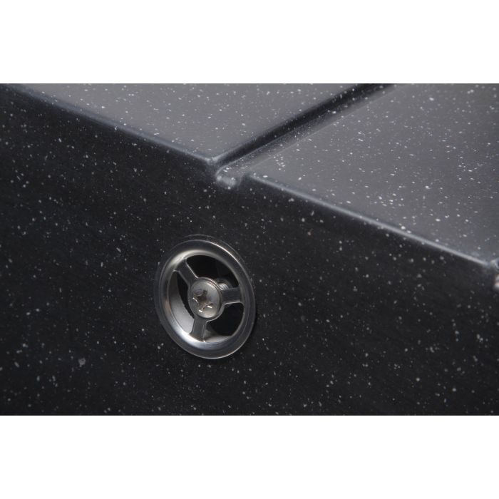 Мойка кухонная Ventolux STELLA (GRAY GRANIT) изображение 5