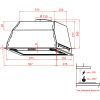 Витяжка кухонна Weilor PBE 6230 SS 1000 LED зображення 8