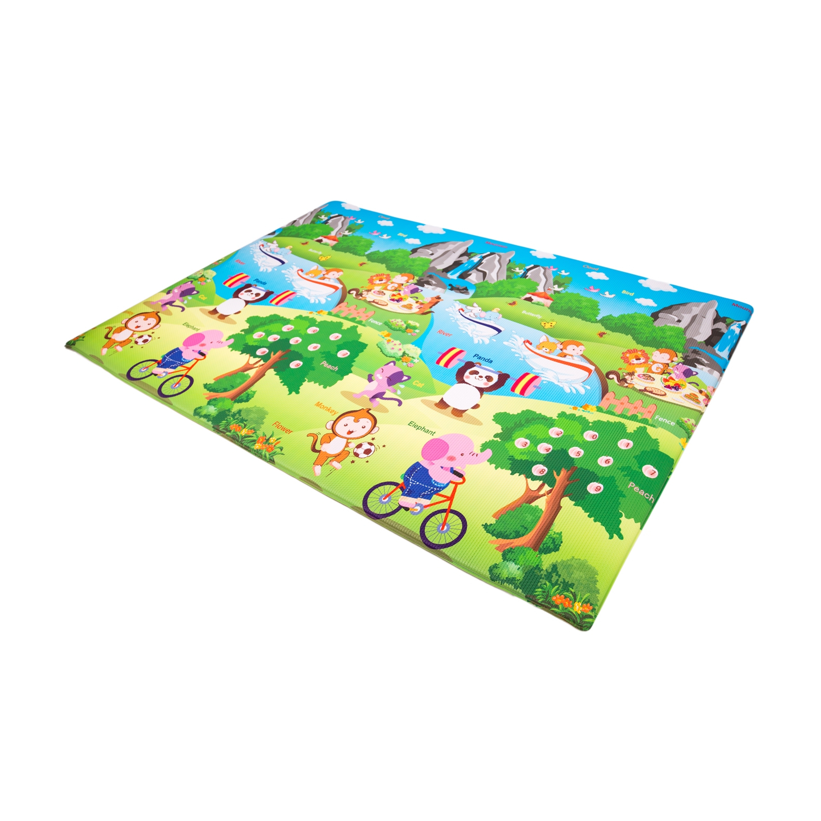 Дитячий килимок Bugs Літній табір (2300*1400*15 мм) (6901423156746) зображення 2