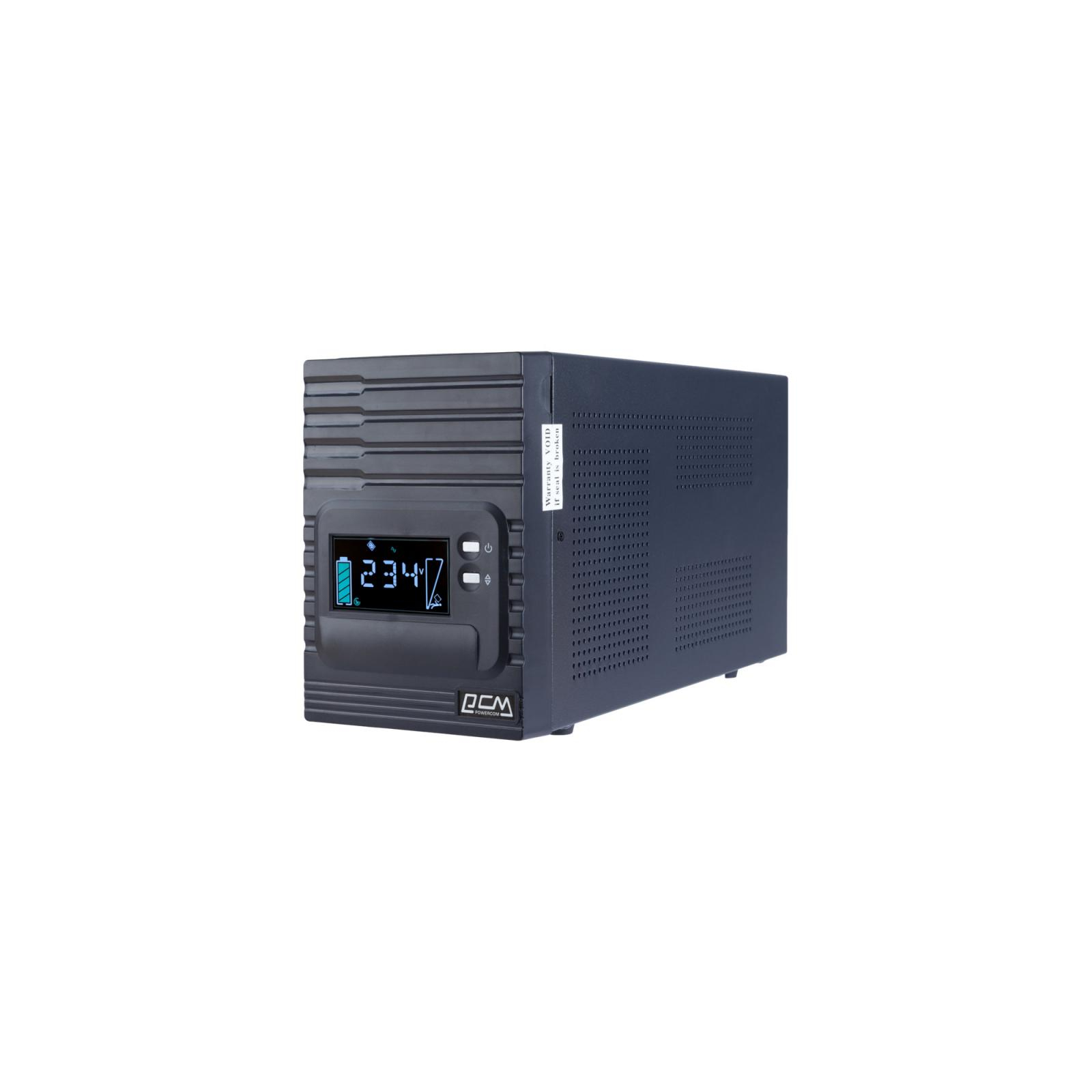 Пристрій безперебійного живлення Powercom SPT-1000-II LCD (SPT.1000.II.LCD) зображення 2