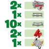 Конструктор LEGO DUPLO Town Рельсы 23 деталей (10882) изображение 4