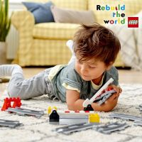 Конструктор LEGO DUPLO Town Рельсы 23 деталей (10882) изображение 6