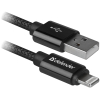 Дата кабель USB 2.0 AM to Lightning 1.0m ACH01-03T PRO Black Defender (87808)