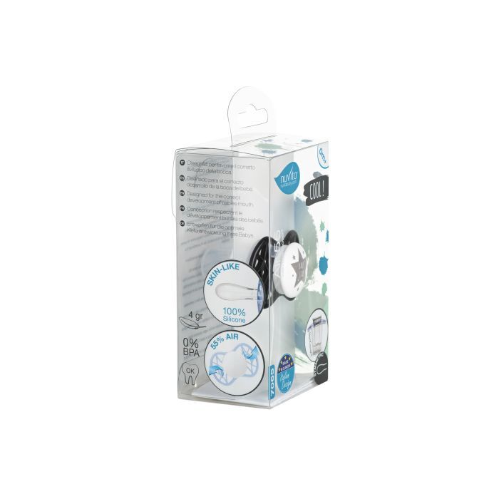 Пустушка Nuvita Air55 Cool 0m+ симетрична (NV7065IB) зображення 4