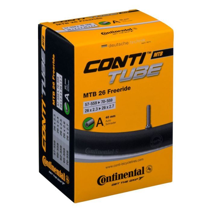 Велосипедная камера Continental MTB Freeride 26" 57-559 / 70-559 RE AV40mm (181721)