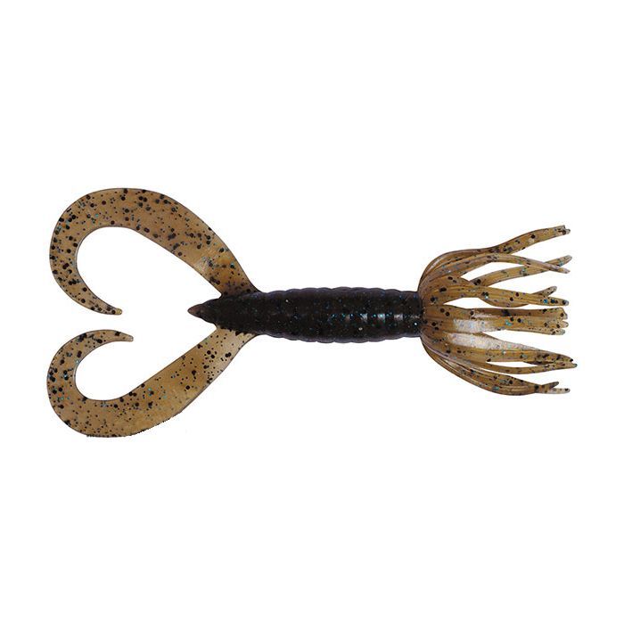 Силікон рибальський Keitech Little Spider 2" (8 шт/упак) ц:207 green pumpkin pp. flk (1551.03.53)
