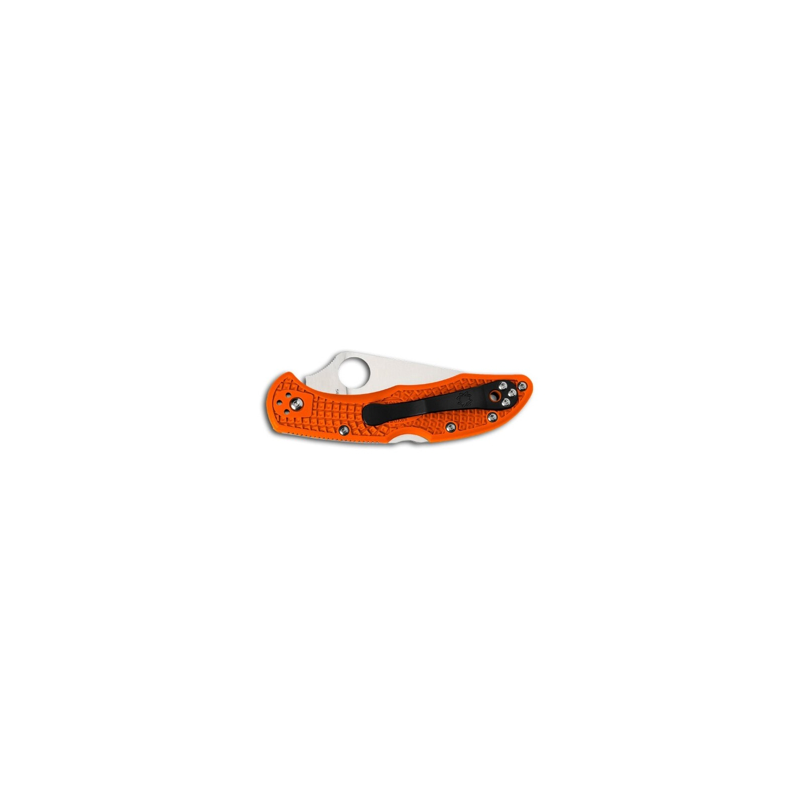 Нож Spyderco Delica 4 Flat Ground Orange (C11FPOR) изображение 2