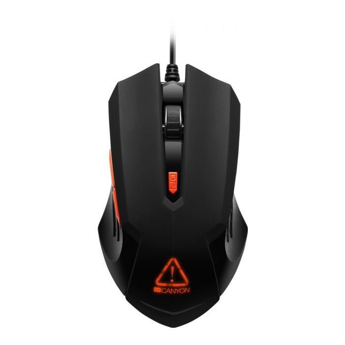 Мышка Canyon Star Raider USB Black (CND-SGM01RGB) изображение 2