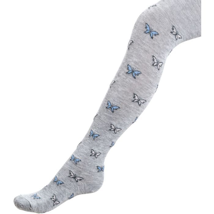 Колготки детские UCS Socks с бабочками (M0C0301-2110-3G-gray)